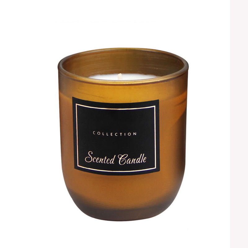Candle wholesaler customized scented candle with private label in different sizes and colors